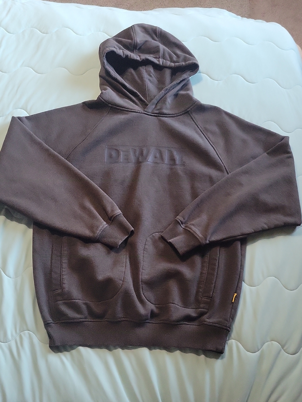 Dewalt Men's Black Hoodie Sweater- Large EXCELLENT CONDITION